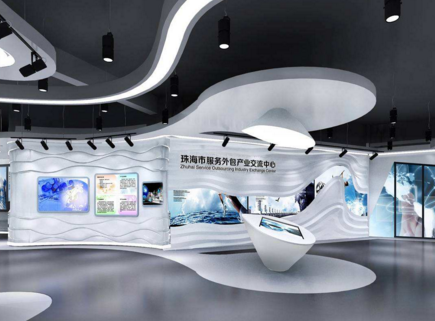 巖星建設(shè)|企業(yè)展廳設(shè)計要注意哪些方面？插圖