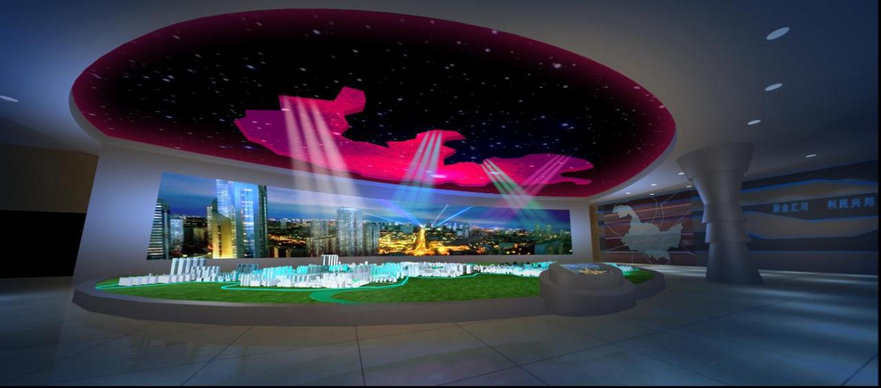 ?展廳設(shè)計(jì)中的電子投影沙盤是什么？插圖