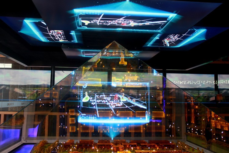 全息投影沙盤在房地產行業的應用插圖